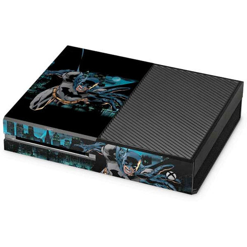 DC Comics Batman All Star Batman & Robin, The Boy Wonder Action Pose Art BY Jim Lee Xbox One Console Skin